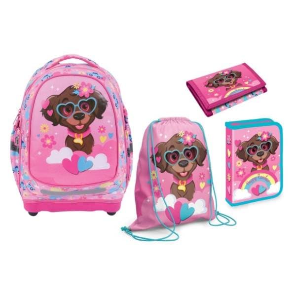 Ranac za školu anatomski S-COOL Puppy SC3367 set 0