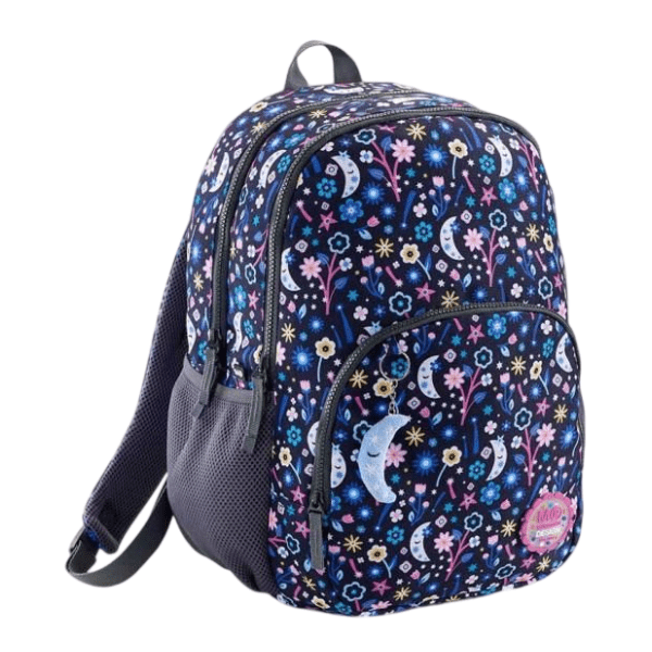 Ranac za školu sa tri pregrade MIQUELRIUS Night garden 0