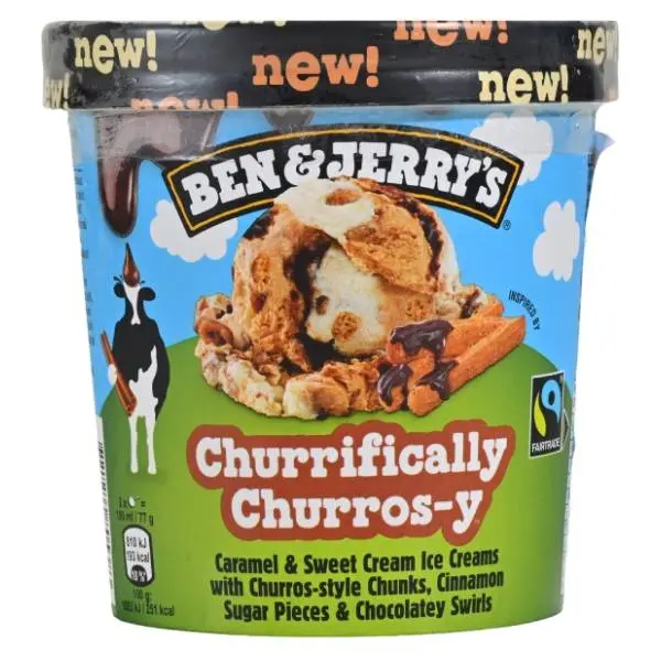 Sladoled BEN&JERRY'S Churros 465ml 0