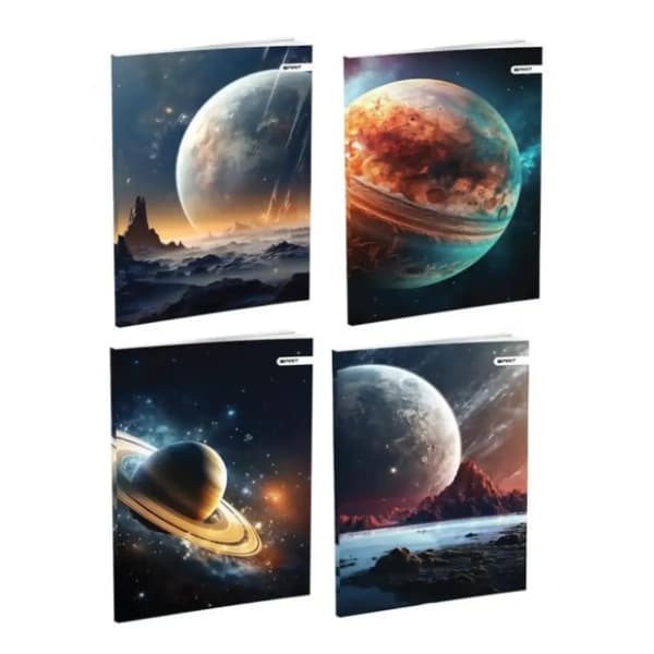Sveska A5 dikto SPIRIT planets 52lista 1kom 0