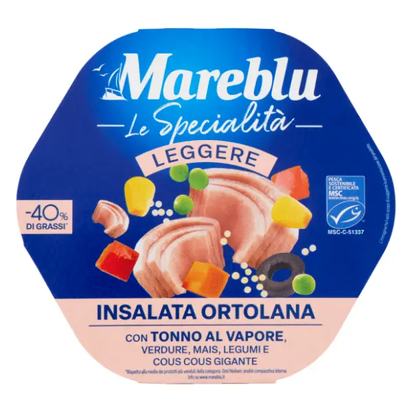 Tunjevina MAREBLU u salati sa kus kusom 220g 0