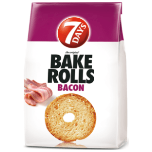 7 DAYS Bake rolls bacon 150g slide slika
