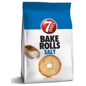 7 DAYS Bake rolls salt 80g slide slika