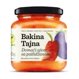 Ajvar BAKINA TAJNA sa patlidžanom 550g slide slika