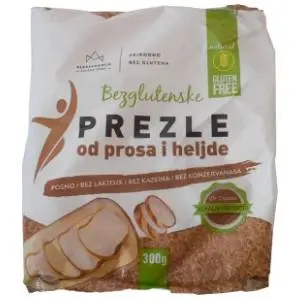 ALEKSANDRIJA bezglutenske prezle od prosa i heljde 300g slide slika