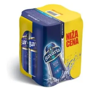 BAVARIA limenka 4x 0,5l slide slika