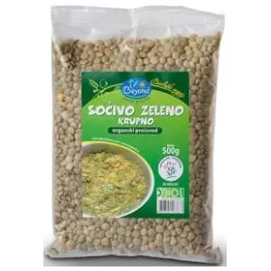 BEYOND sočivo zeleno krupno 500g slide slika