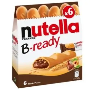 Biskvit NUTELLA B-ready T6 132g slide slika
