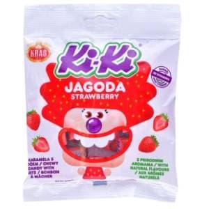 Bombone KRAŠ Kiki jagoda 100g slide slika