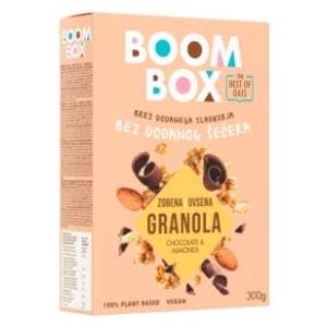 BOOM BOX ovsena granola čokolada 300g slide slika