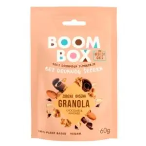 BOOM BOX ovsena granola čokolada 60g slide slika
