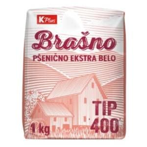 Brašno K PLUS t-400 1kg slide slika