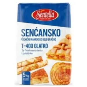 Brašno SENTELLA glatko T-400 5kg slide slika