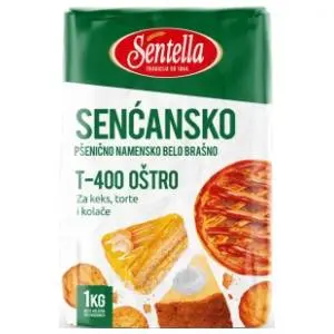 Brašno SENTELLA oštro T-400 1kg slide slika