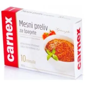 CARNEX Mesni preliv za špagete 400g slide slika