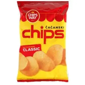 CHIPS WAY Classic rebrasti 150g slide slika