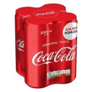 COCA COLA multipack 4x330ml slide slika