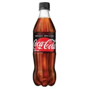 COCA COLA Zero 500ml slide slika