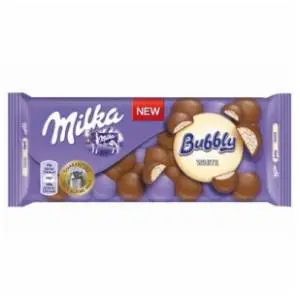 Čokolada Milka Bubbly white 95g slide slika