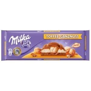 Čokolada MILKA Toffee nuts 300g slide slika