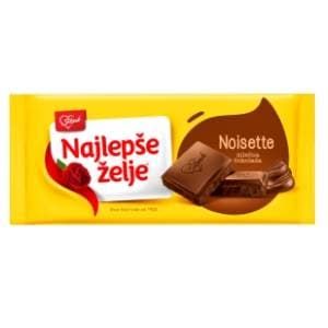 Čokolada ŠTARK Najlepše želje noisette 90g