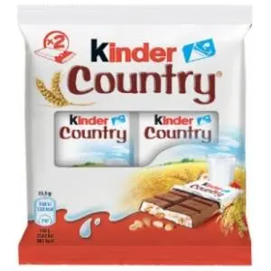 Čokoladica KINDER Country 47g slide slika