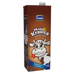 Čokoladno mleko MOJA KRAVICA 1,5l slide slika