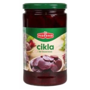 Cvekla PODRAVKA 660g slide slika