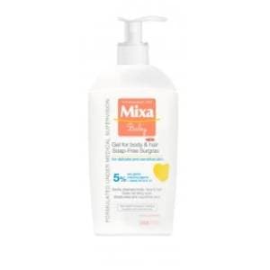 Dečiji gel MIXA za kupanje i pranje kose 2u1 400ml slide slika