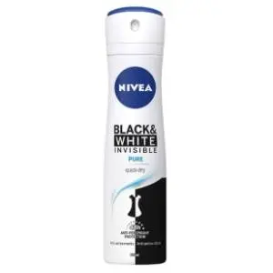 Dezodorans NIVEA black&white pure 150ml slide slika