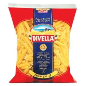 DIVELLA Penne ziti rigate 500g slide slika