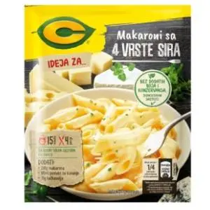 Dodatak C Makaroni 4 sira 30g slide slika