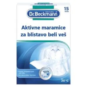 DR.BECKMANN aktivne maramice za beli veš 15kom slide slika