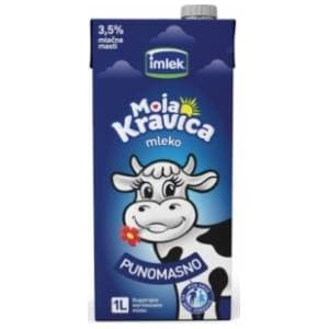 Dugotrajno mleko IMLEK Moja kravica punomasno 3,5%mm 1l slide slika