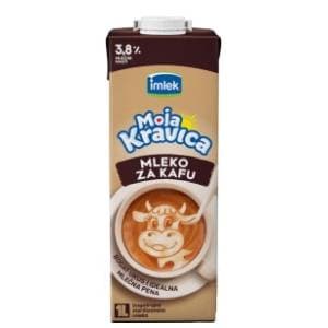 Dugotrajno mleko IMLEK za kafu 3,8%mm 1l slide slika