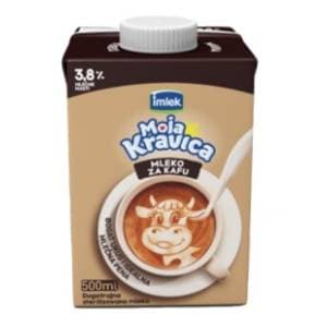 Dugotrajno mleko IMLEK za kafu 3,8%mm 500ml slide slika