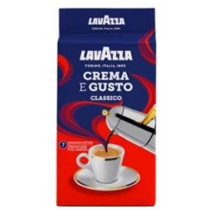 Espreso kafa LAVAZZA Crema E Gusto mlevena 250g