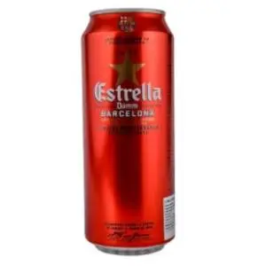 Estrella DAMM limenka 0,5l slide slika