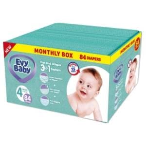 EVY BABY pelene box 3u1 sistem 4 maxi 84kom slide slika
