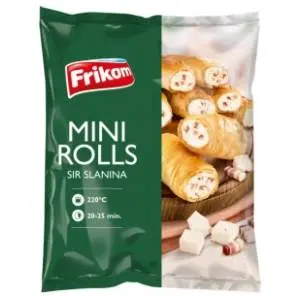 FRIKOM mini rolls sir slanina 500g slide slika