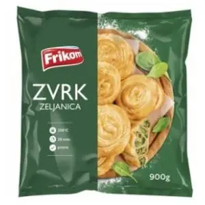FRIKOM Zvrk pita zeljanica 900g slide slika