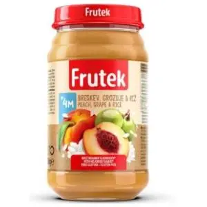 FRUTEK kašica breskva pirinač 190g slide slika