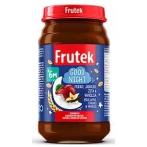 FRUTEK kašica mleko jabuka žitarice vanila 190g slide slika