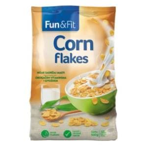 FUN & FIT Corn flakes 500g slide slika