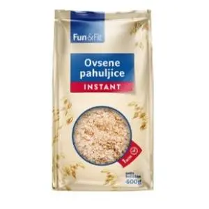 Ovsene pahuljice FUN&FIT lomljene 400g slide slika