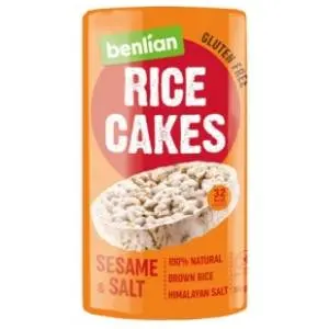 Galete RICE CAKES susam i so 100g slide slika