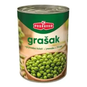 Grašak PODRAVKA 400g slide slika