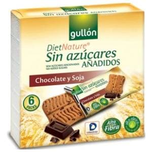 GULLON keks snack soja čokolada 144g slide slika