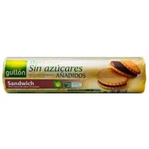 GULLON sendvič keks sa kremom bez šećera 125g slide slika