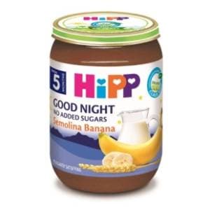 HIPP kašica za laku noć banana griz kakao 190g slide slika
